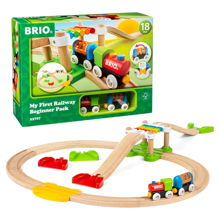 BRIO My First Railway, starter kolejki drewnianej