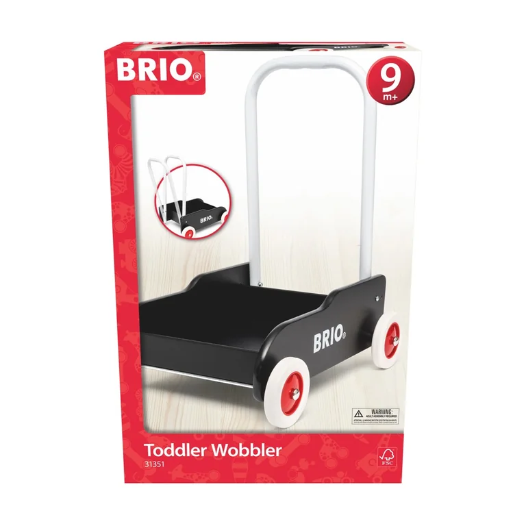 BRIO Toddler Wobbler — Drewniany Pchacz (31351)