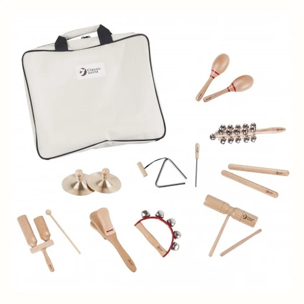 CLASSIC WORLD EDU Zestaw Instrumentów Muzycznych 9 Akcesoriów