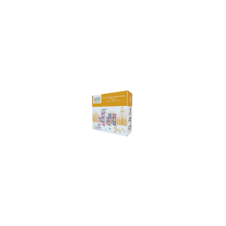 Cleverclixx Ball Run Creative Pack Pastel 70 elementów