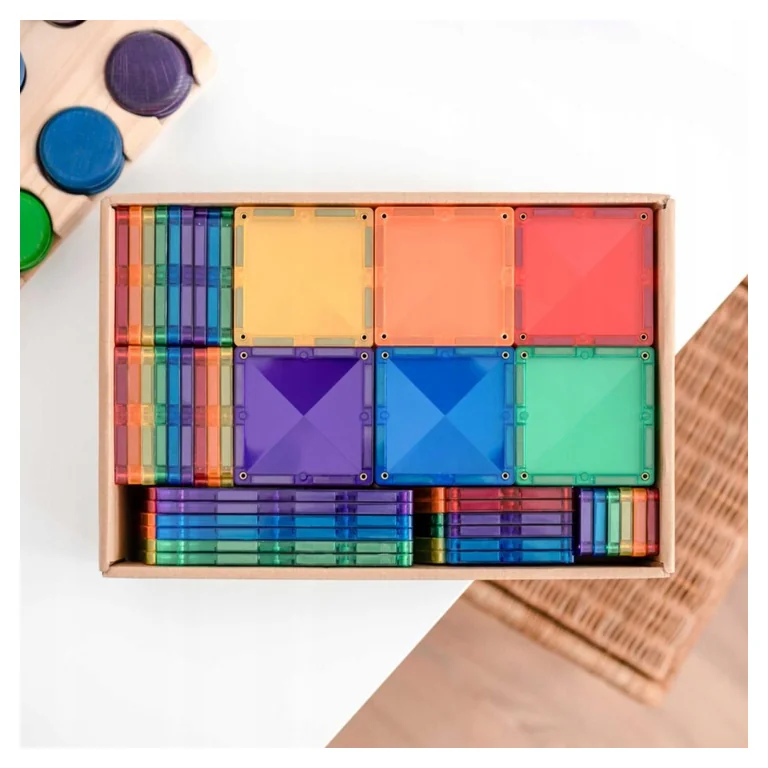 Connetix Klocki Magnetyczne Rainbow Creative Pack 102 el.