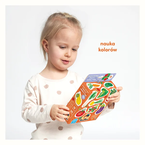 CzuCzu Puzzle do pary Owoce i warzywa 18m+