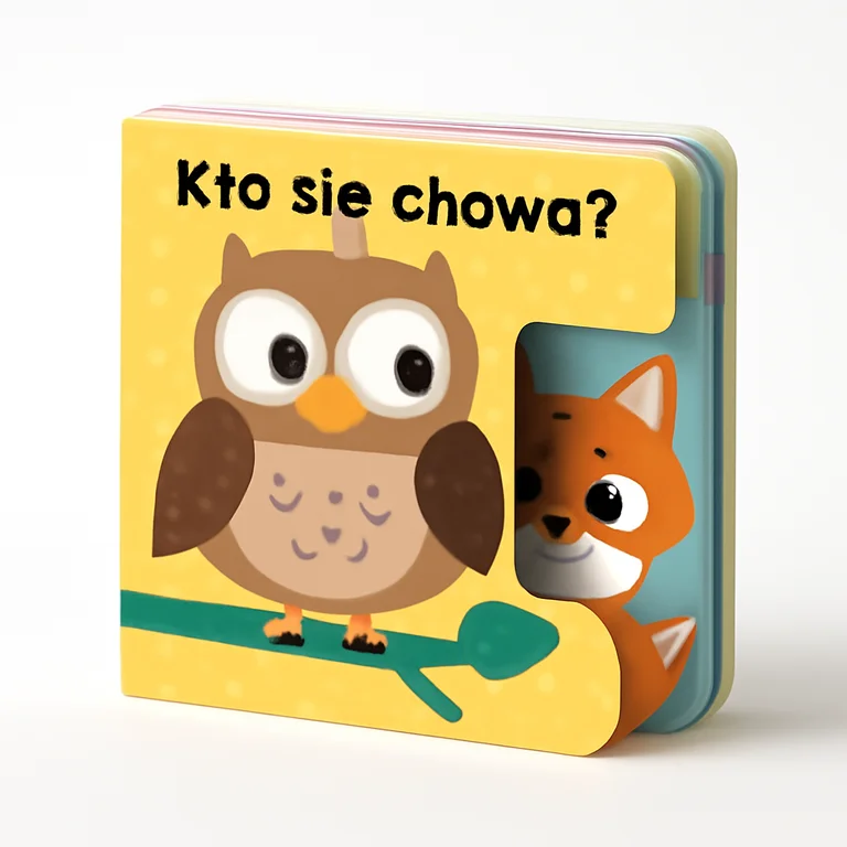 CzuCzu Książka z klapkami Kto się chowa?