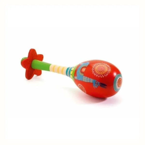 Djeco Drewniane Marakasy dla Dzieci 12m+ Instrument Muzyczny DJ06008