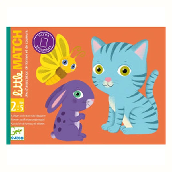 DJECO Gra karciana Little Match 2+