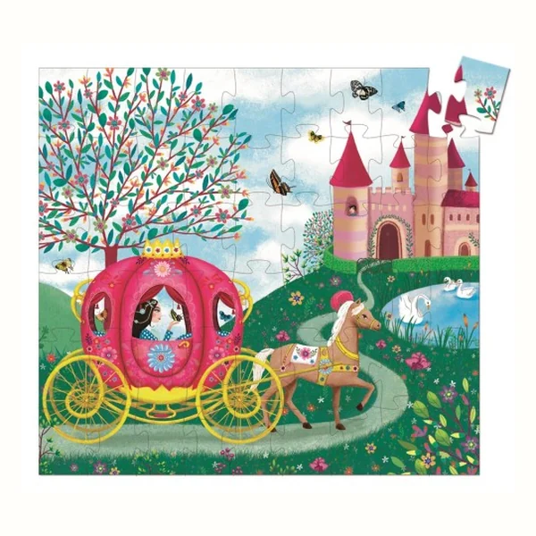 Djeco Kareta - puzzle 54 elementy
