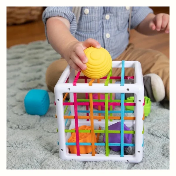 Elastyczna kostka sorter InnyBin, Fat Brain Toys