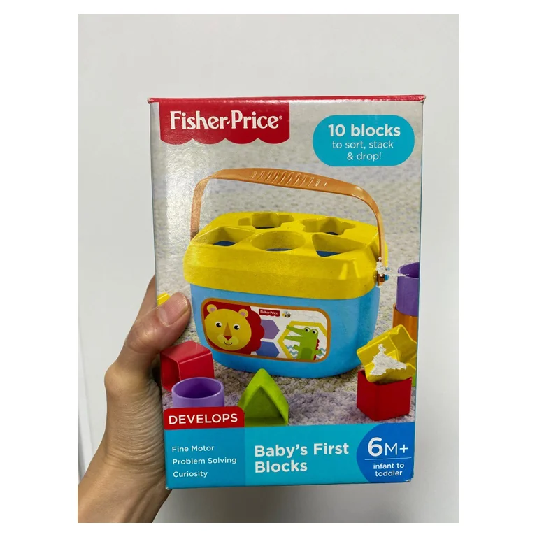 Klocki w wiaderku Baby's First Blocks