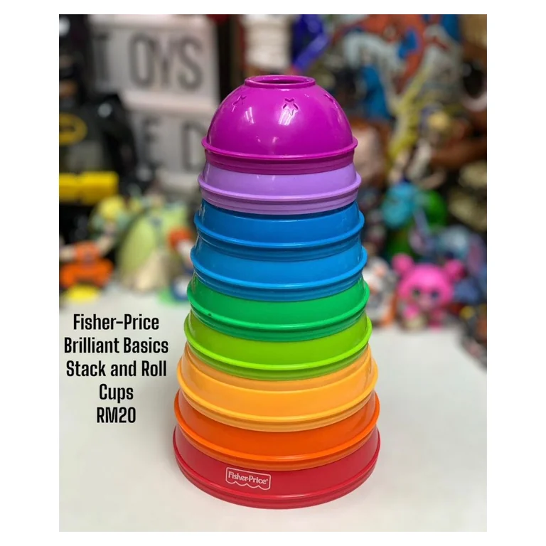 Kolorowe kubeczki Stack & Roll