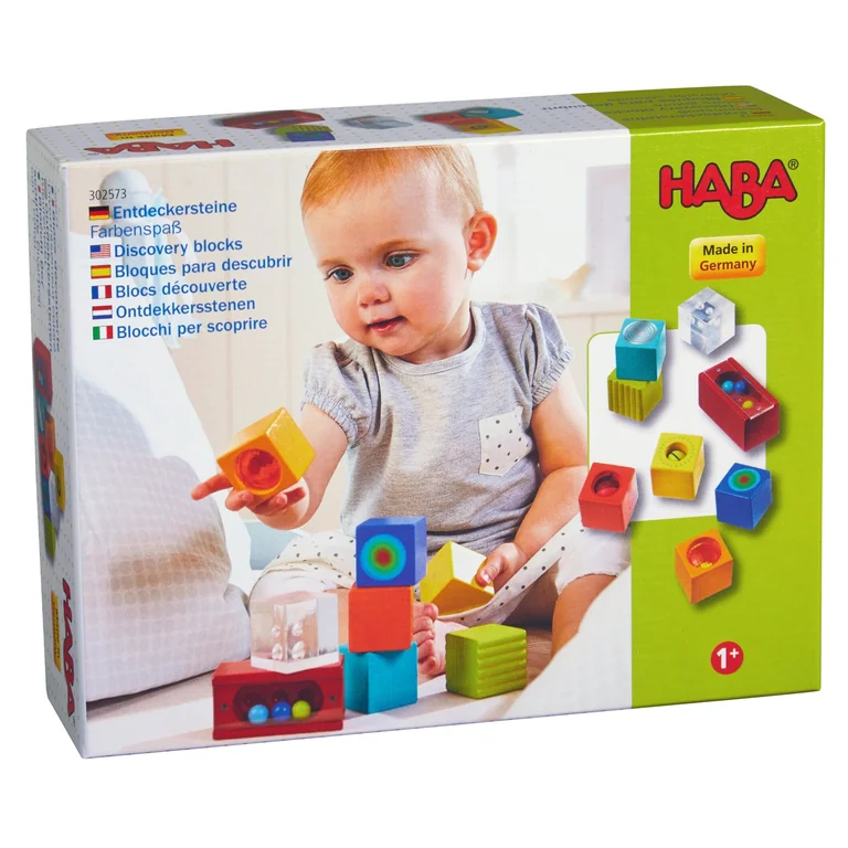HABA Pierwsze klocki kolorowe 8 el.
