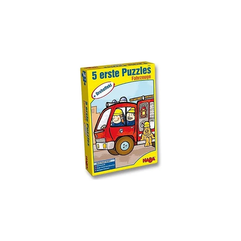 HABA Pierwsze puzzle Pojazdy
