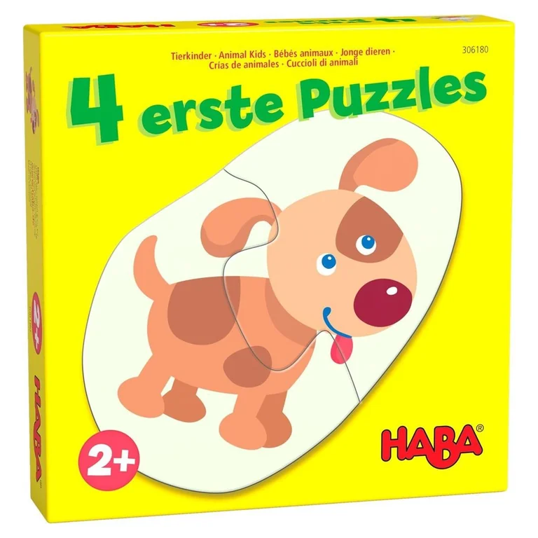 HABA Puzzle Progresywne Zwierzęta 4 w 1