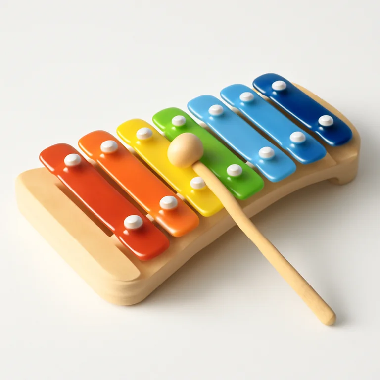 Hape Ksylofon drewniany Glockenspiel kolorowy
