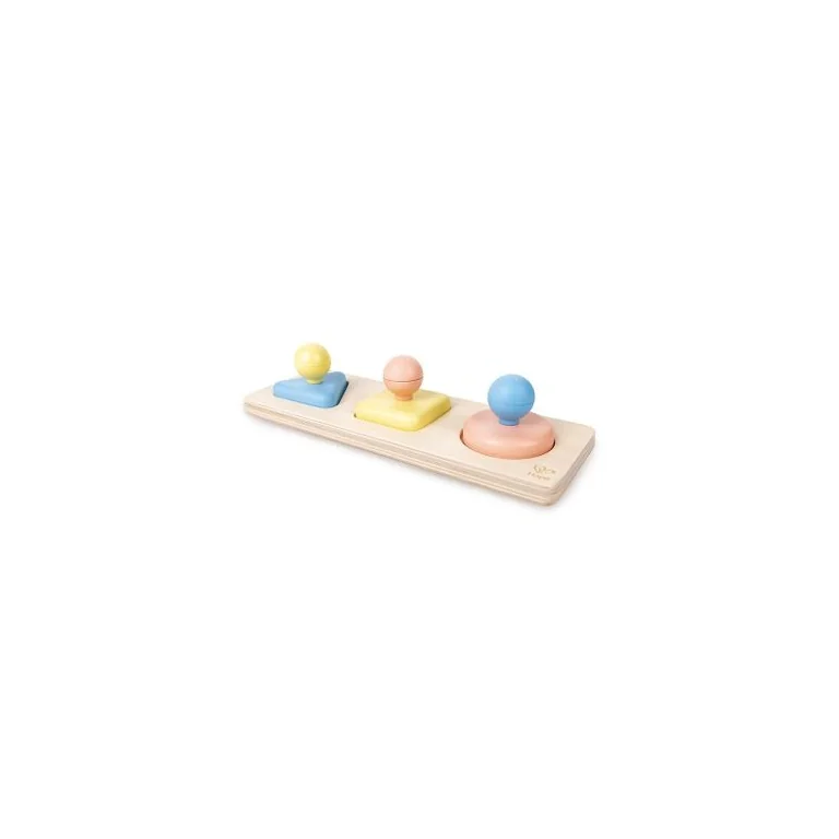 Drewniana zabawka pop-up Sensory