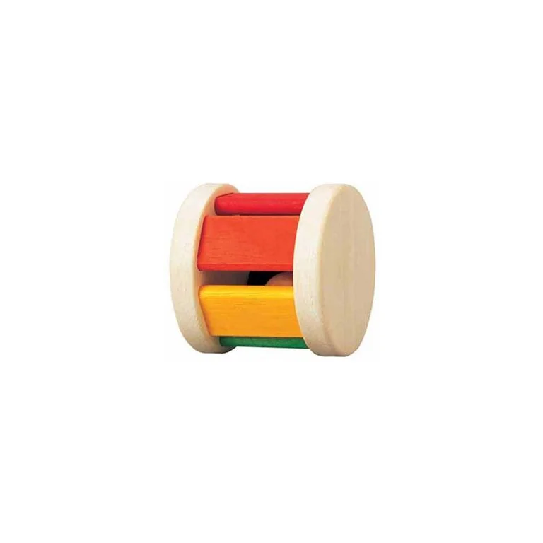 Hape Roller Rattle — Drewniana Rolka Grzechotka do Raczkowania