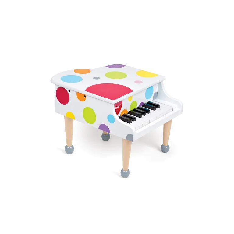Janod Maxi Piano Konfetti, drewniane pianino podłogowe