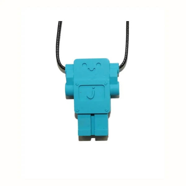 Jellystone Designs gryzak terapeutyczny Niebieski Robot