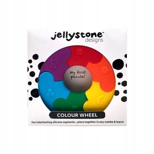 Jellystone Designs Kółko Puzzle Tęcza