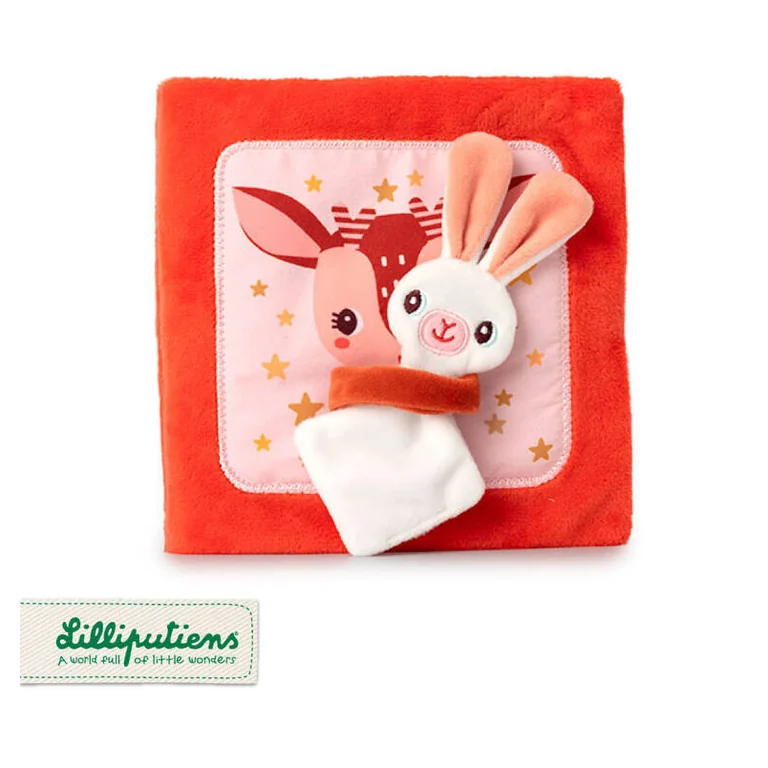 Lilliputiens Książeczka sensoryczna materiałowa Stella