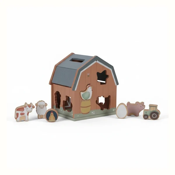 Little Dutch Drewniany sorter Stodoła Little Farm FSC
