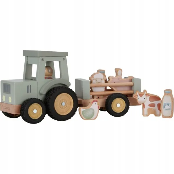Little Dutch Traktor z przyczepą, Farma