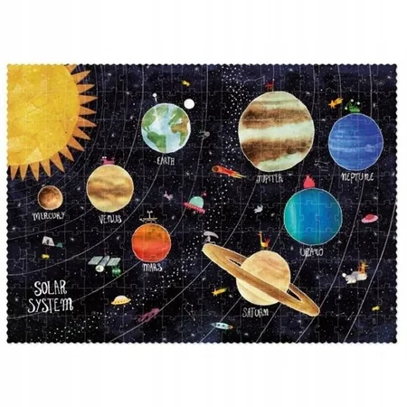 Londji Puzzle Odkryj planety, 200 el. świecące
