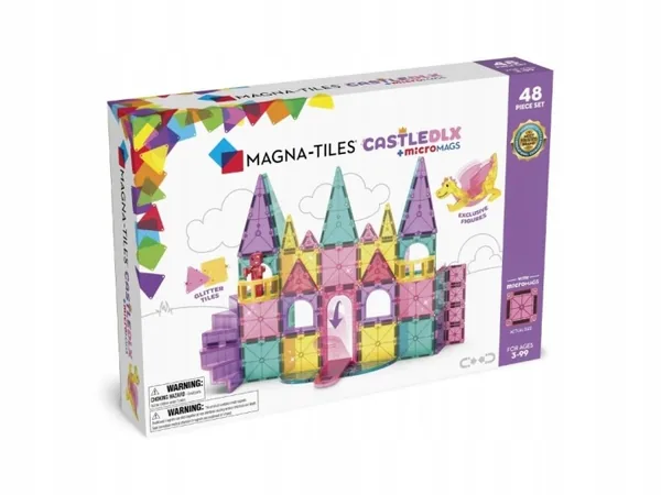 Magna-Tiles Castle DLX, zamek 48 części