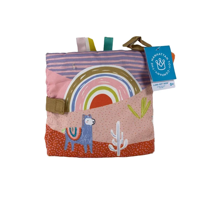 Manhattan Toy Soft Book, sensoryczna miękka książeczka