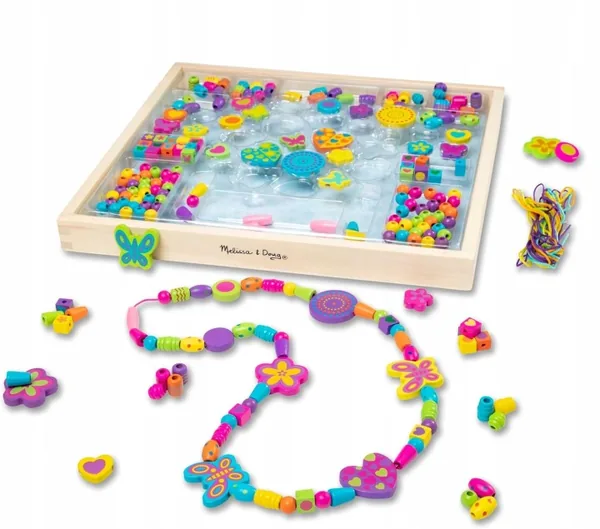 Melissa & Doug Koraliki do nawlekania, biżuteria