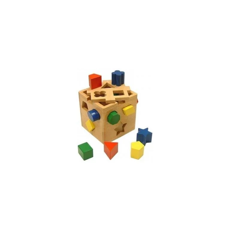 Melissa & Doug Drewniana Kostka Sorter Kształtów