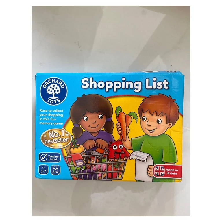 Orchard Toys Shopping List, gra pamięci i dopasowania