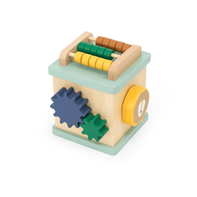 PlanToys Activity Cube Drewniana Kostka Aktywności