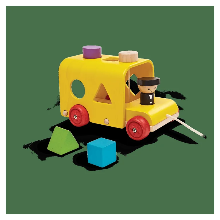 PlanToys Sorter Mini Pojazdy, kształty i kolory
