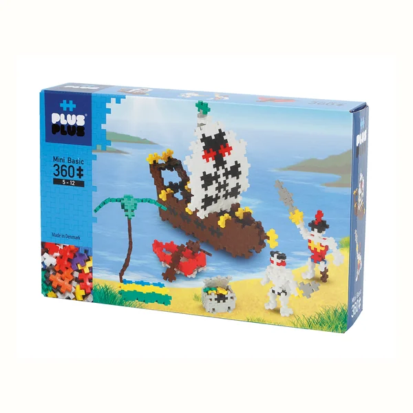 Plus-Plus Mini Basic Piraci, 360 elementów