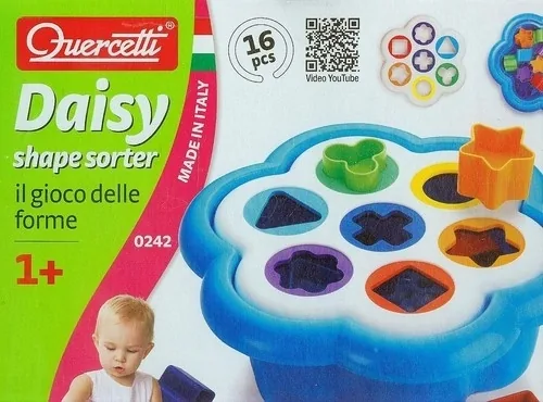 Quercetti Daisy Shape Sorter