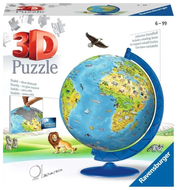 Ravensburger Puzzle 3D Globus 180 el.