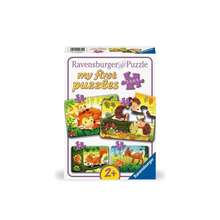 Ravensburger Moje pierwsze puzzle Zwierzęta i ich dzieci 2+