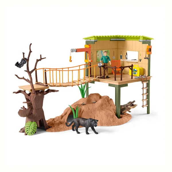 Schleich Wild Life Stacja przygód, zestaw 42507