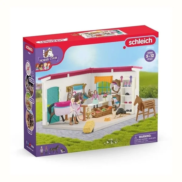 Schleich Horse Club, sklep z artykułami dla koni, zestaw 42568