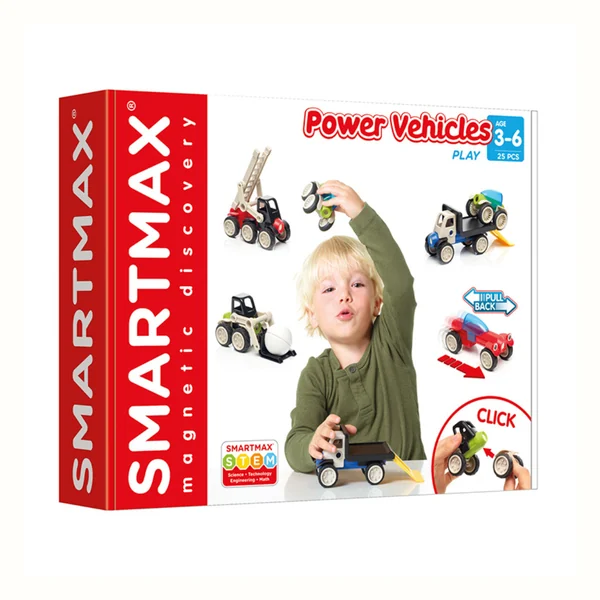 SmartMax Power Vehicles, 25 elementów