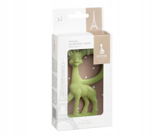 Sophie la Girafe Miękki gryzak waniliowy