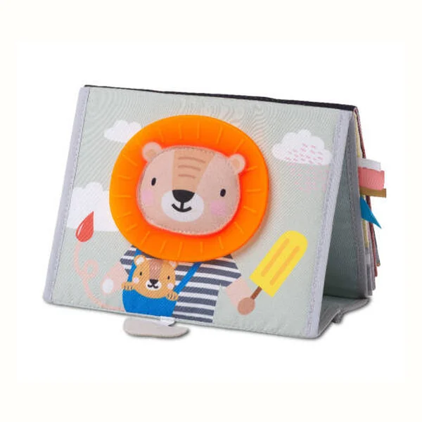 Taf Toys Książeczka sensoryczna Tummy-Time Savannah (kontrastowa)