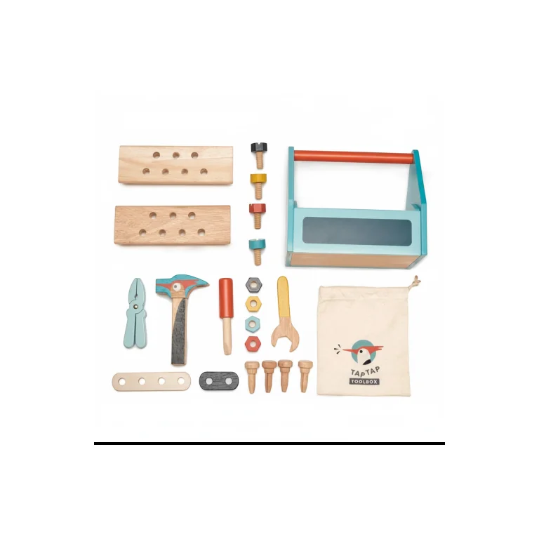Tender Leaf Toys Tap Tap Tool Box - skrzynka z narzędziami