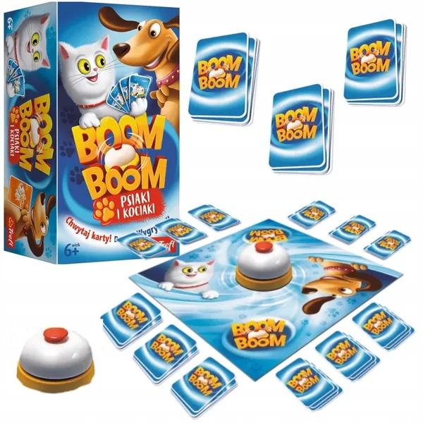 Trefl Boom Boom Psiaki i kociaki