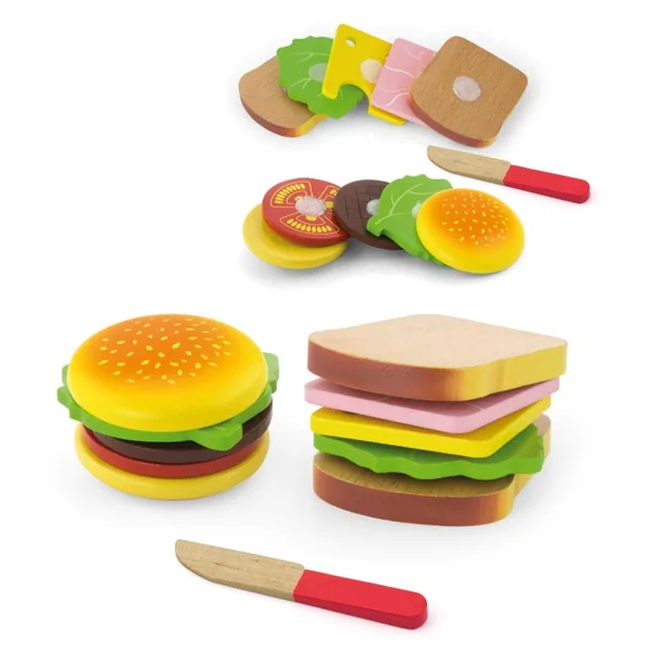 Viga Zestaw do krojenia Hamburger i kanapka