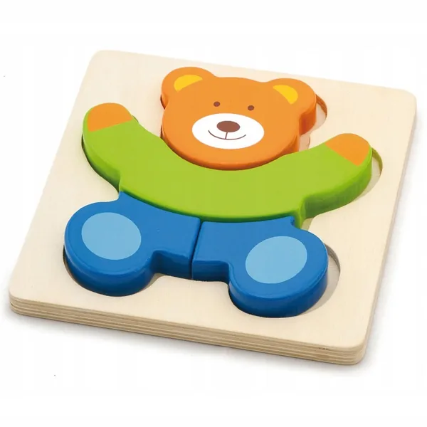 Viga Pierwsze puzzle maluszka Miś